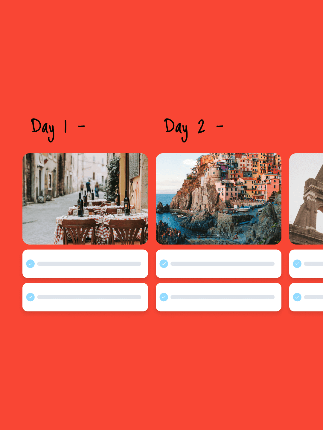 Prepare advice for their trip to make it amazing!